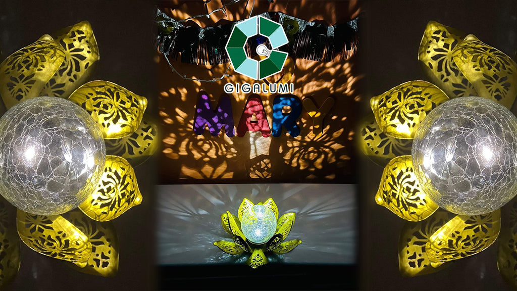 Gigalumi-Dynamic music and lotus lights