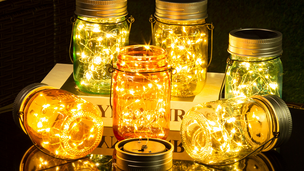 Outdoor Mason Jar Lights: Perfect for Any Season