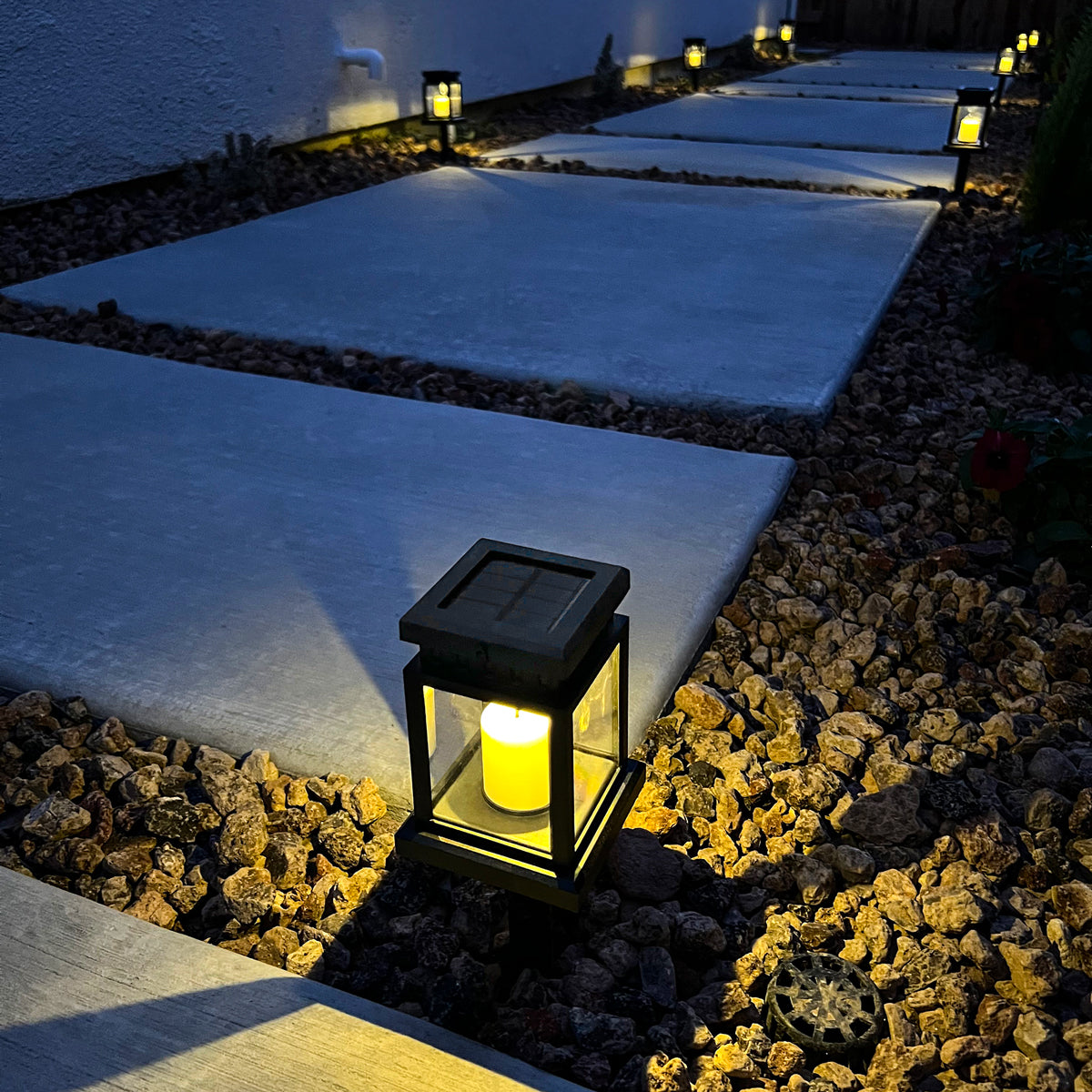 lanterns with candle