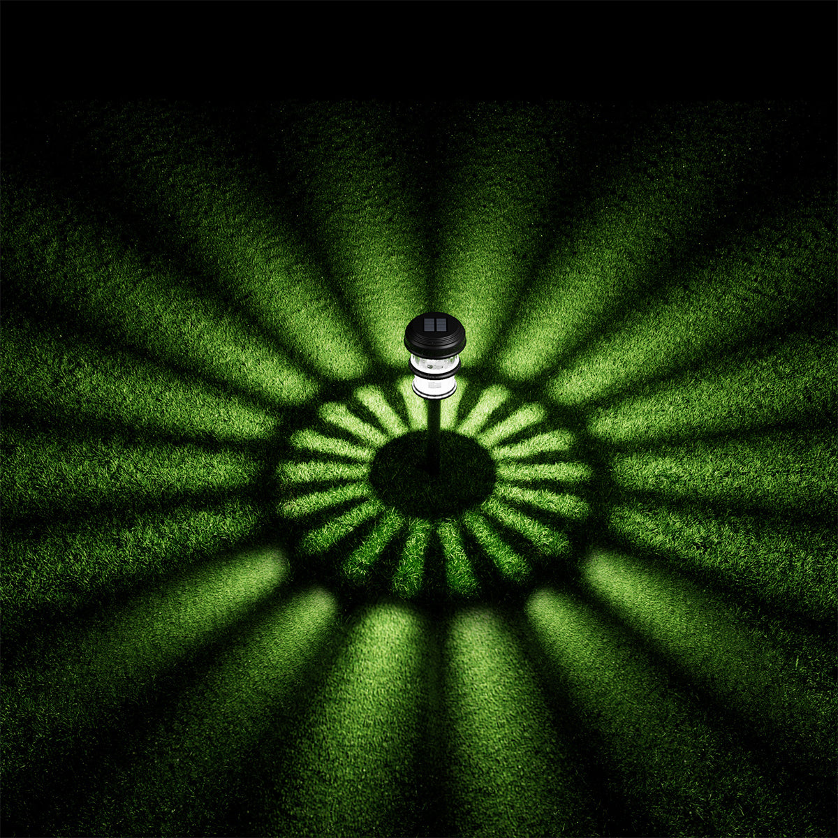 tiered outdoor solar garden lights