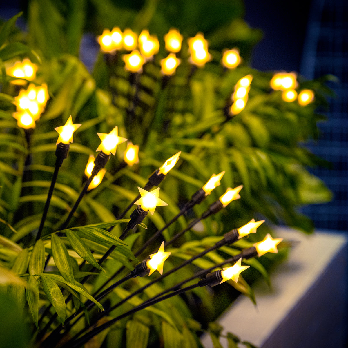 decorative outdoor solar firefly lights