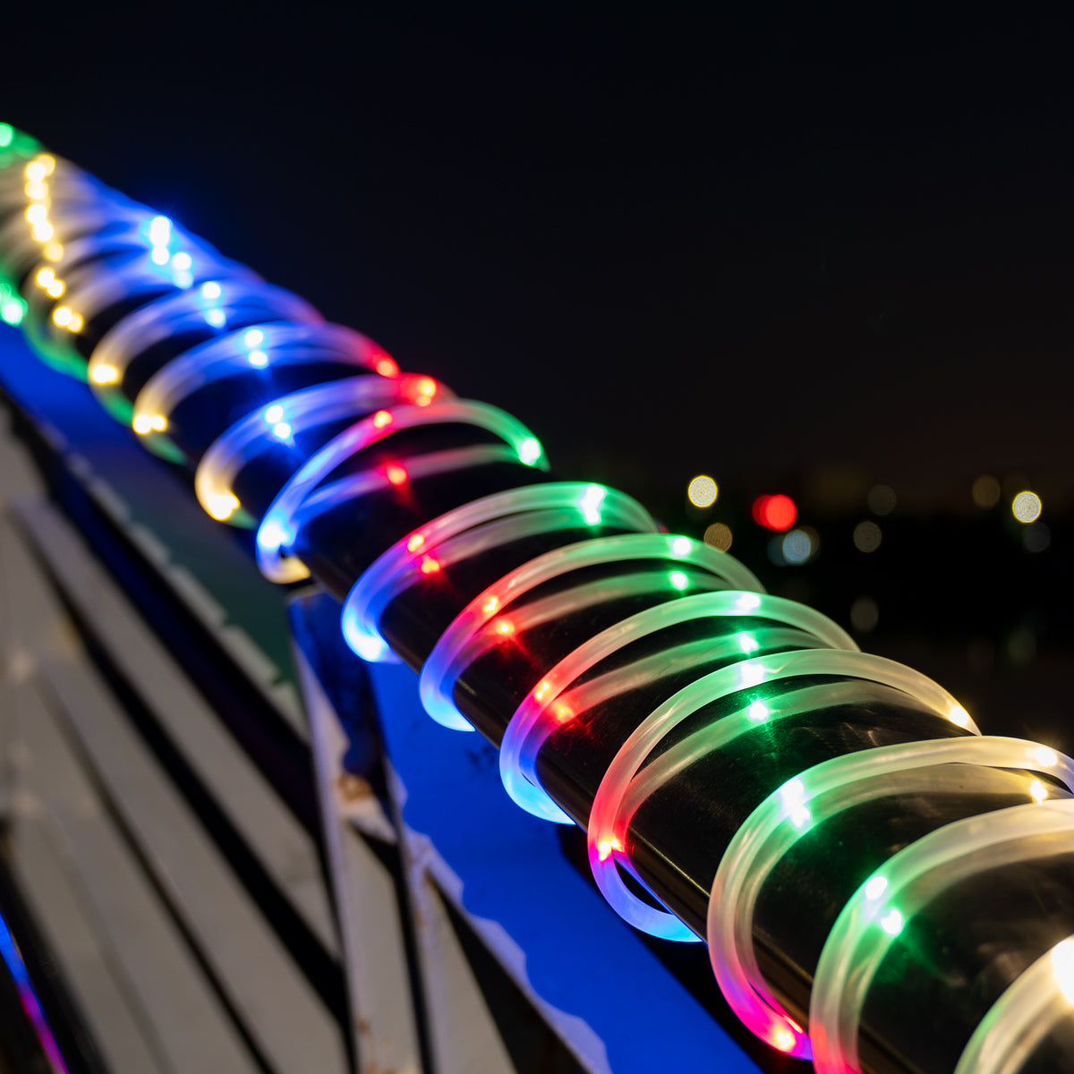 Gigalumi 35.7ft Solar Rope Lights Set (2 Pack)