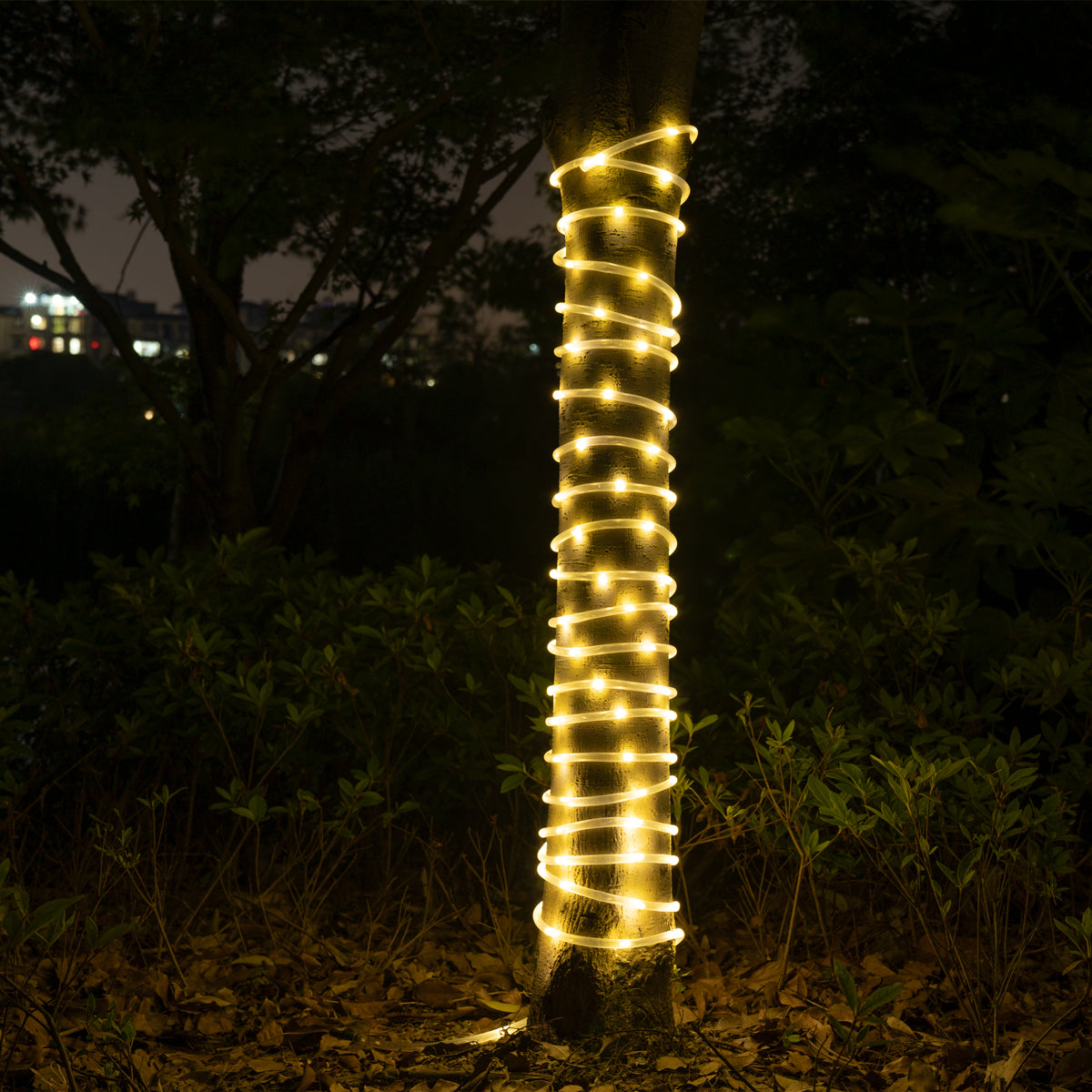 Gigalumi 35.7ft Solar Rope Lights Set (2 Pack)