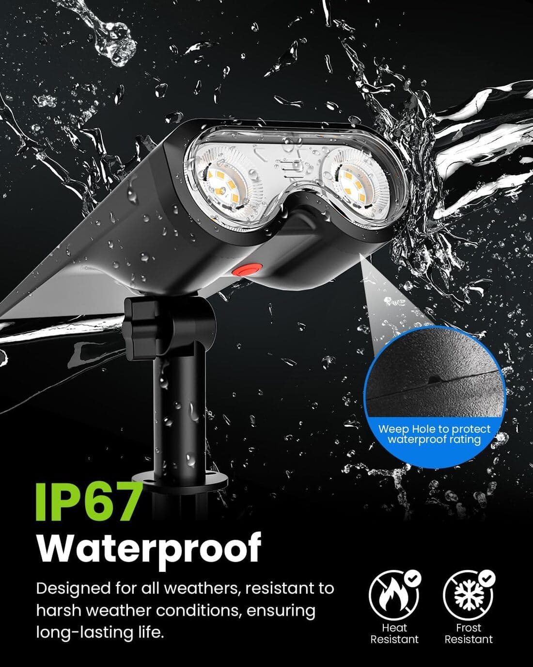 Solar Spot Lights Outdoor