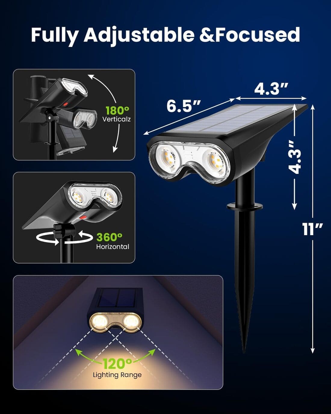 Solar Spot Lights Outdoor