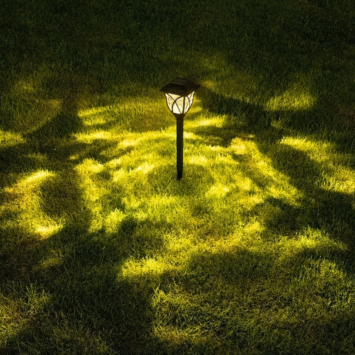 hammered solar led lights for outdoor