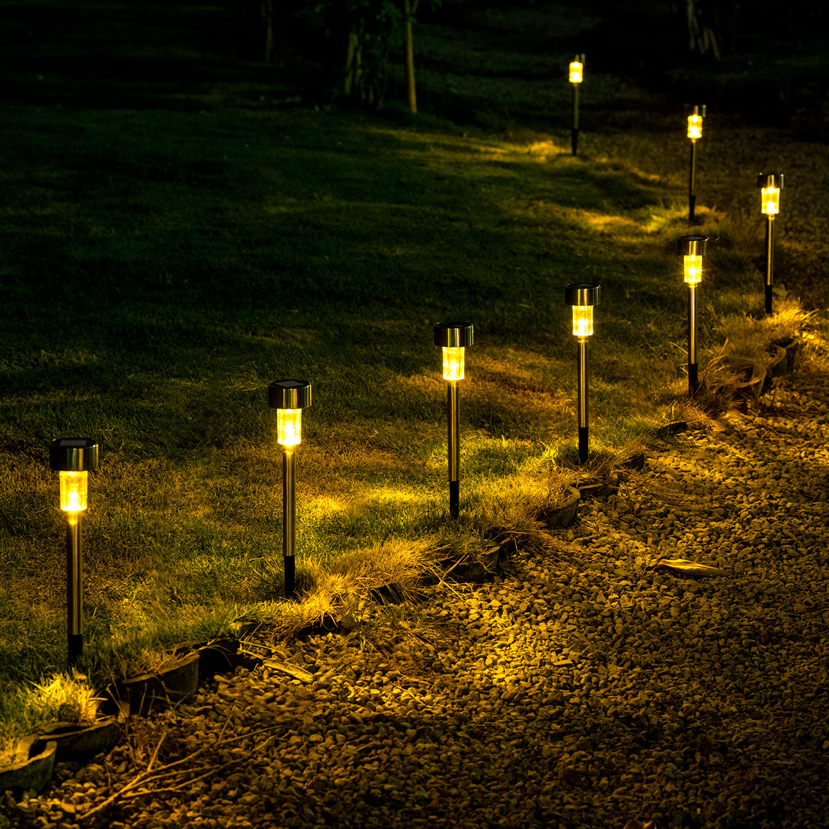 Gigalumi Pocket Solar Driveway Lights Set (12&16&24 Pack)