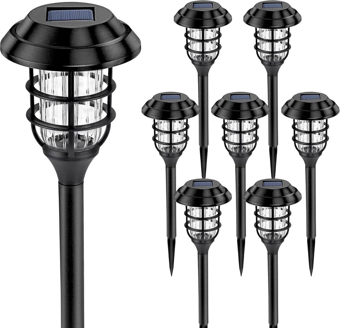 Cone Solar Landscape Lights Set