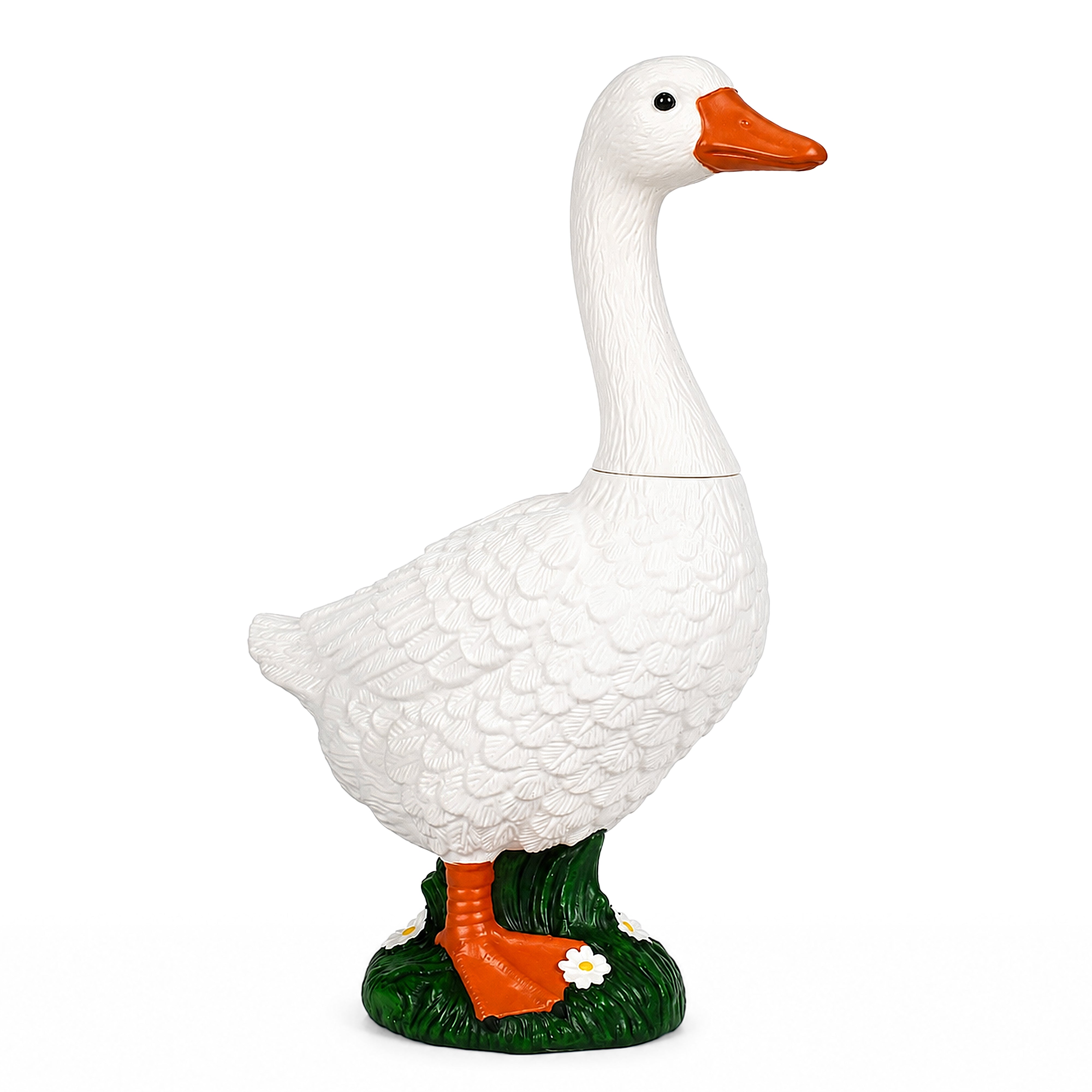 GIGALUMI Porch Goose Statue Plastic 23" Front Porch Decor Garden Decoration