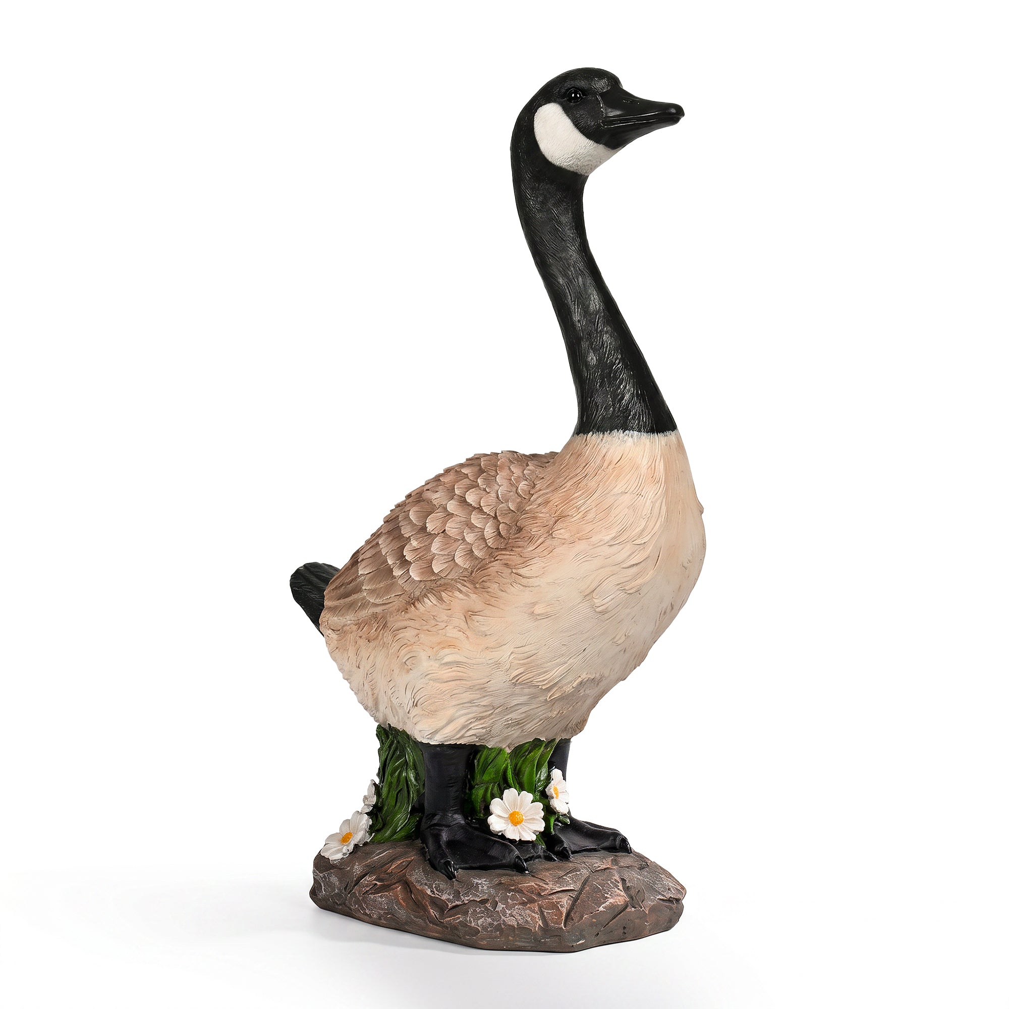 GIGALUMI 19" Large Porch Canada Goose Statue, Durable Resin Garden Decor