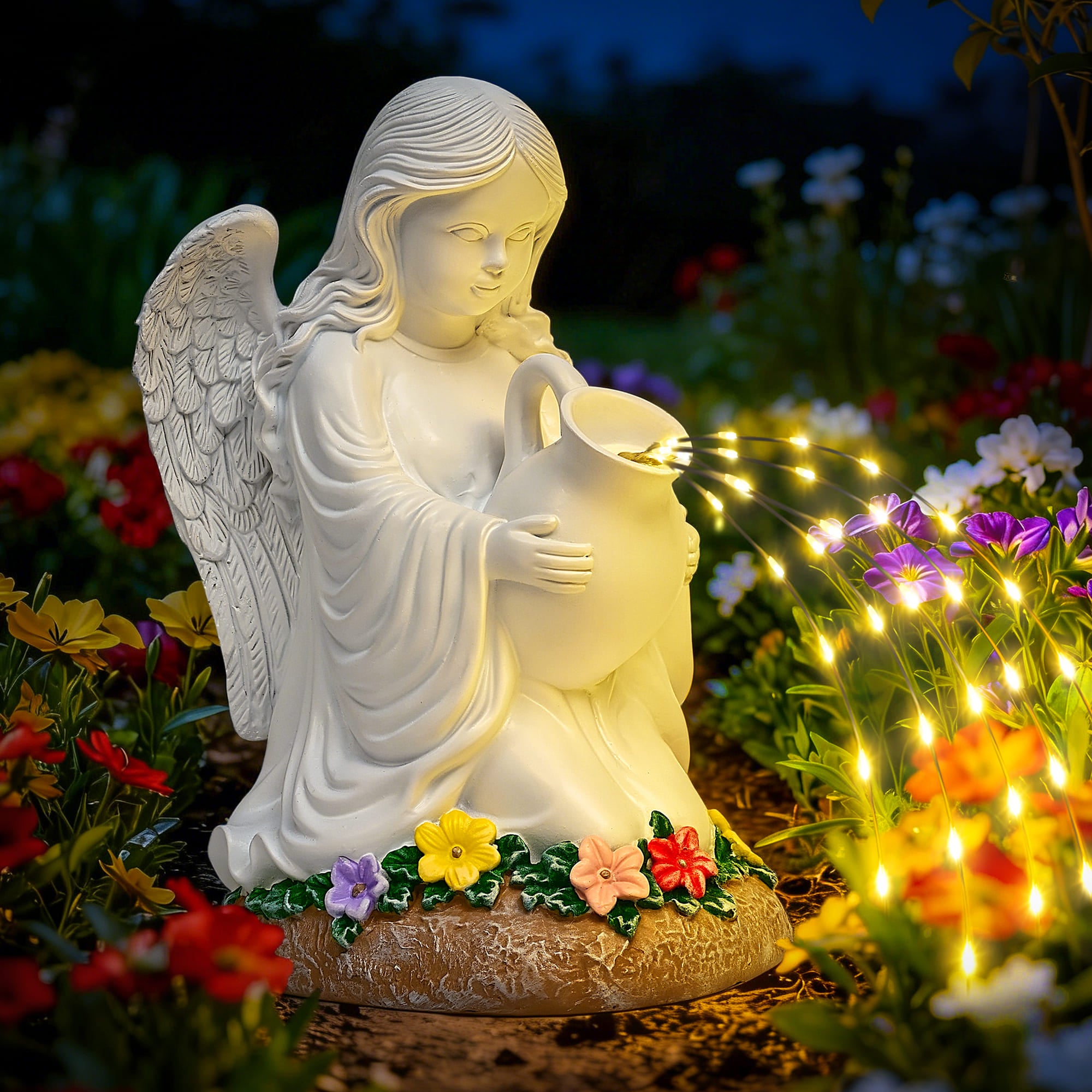 GIGALUMI Solar Powered Angel Statues