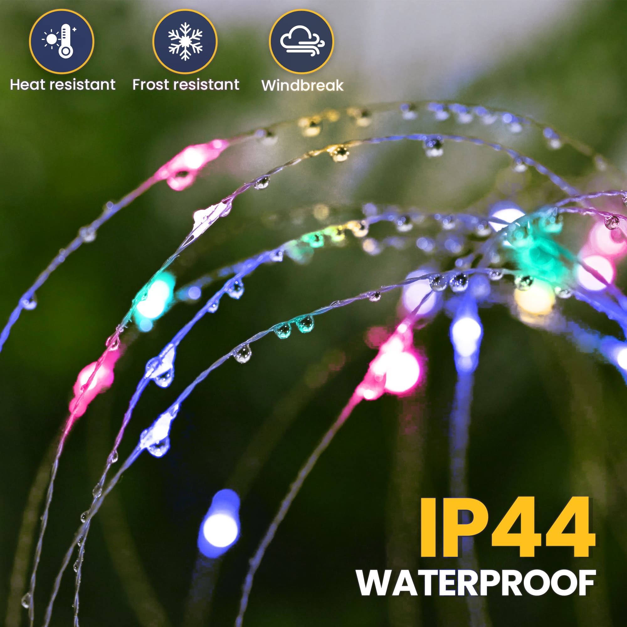 GIGALUMI Fairy Firework Solar Lights