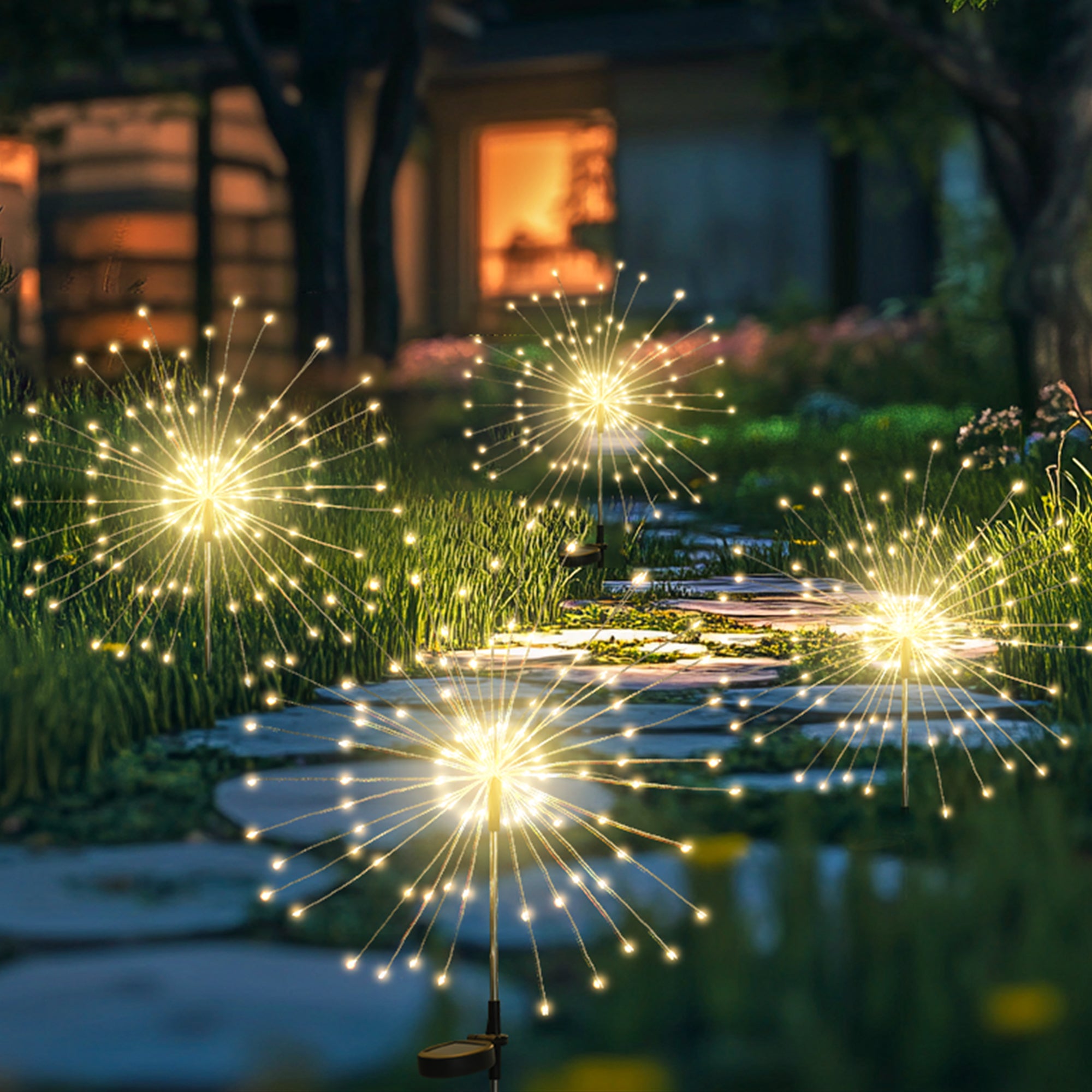 GIGALUMI Fairy Firework Solar Lights