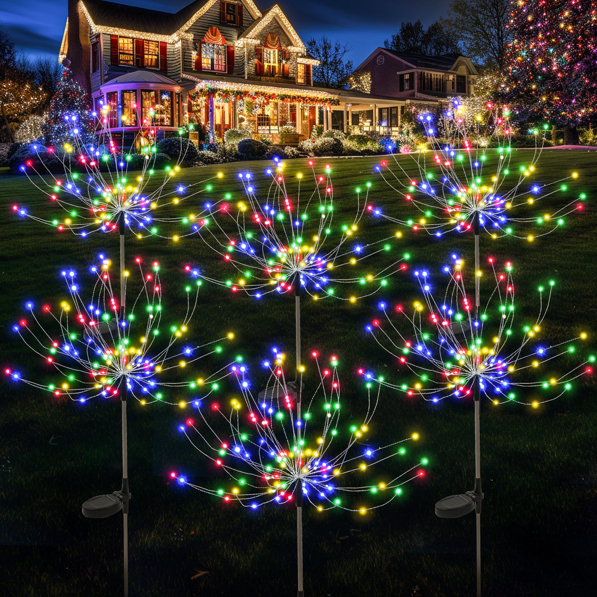 GIGALUMI Fairy Firework Solar Lights