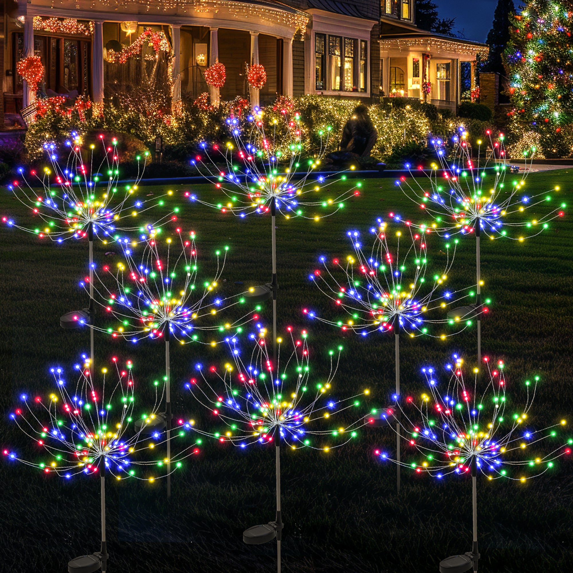 GIGALUMI Fairy Firework Solar Lights