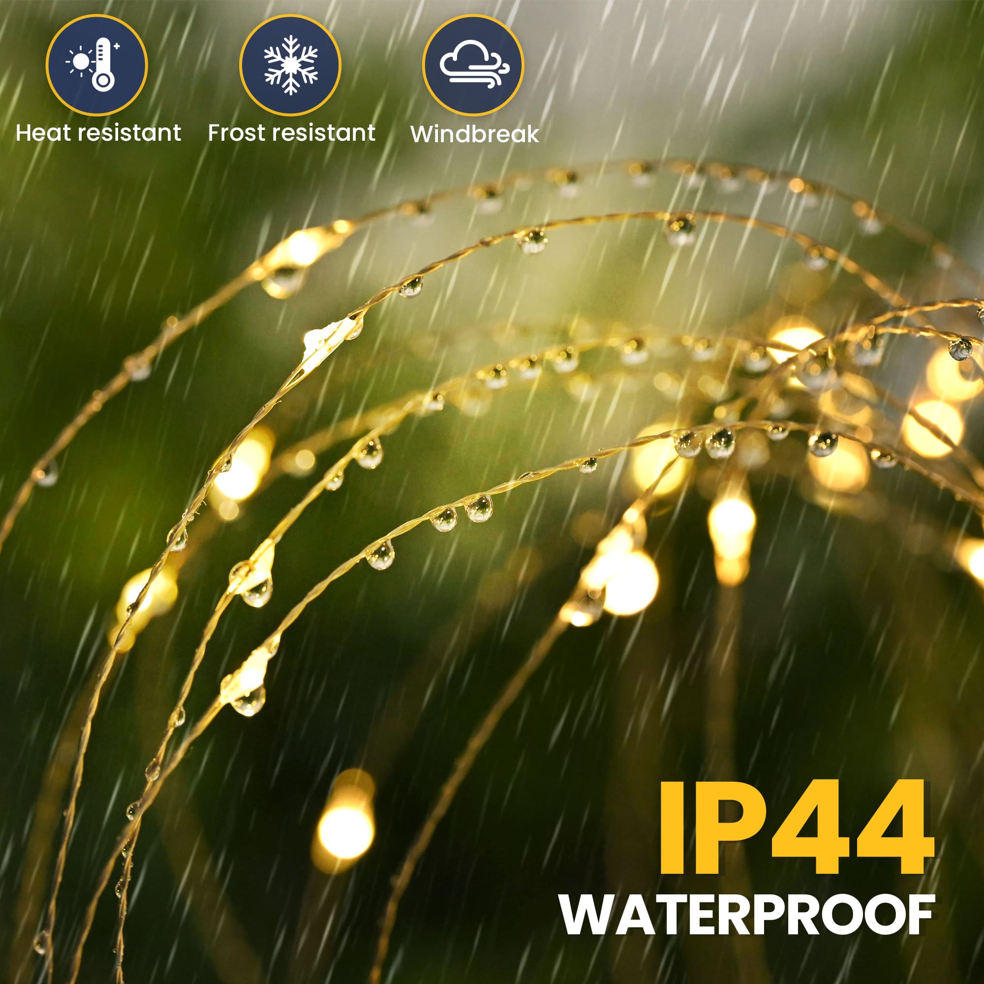 GIGALUMI Fairy Firework Solar Lights