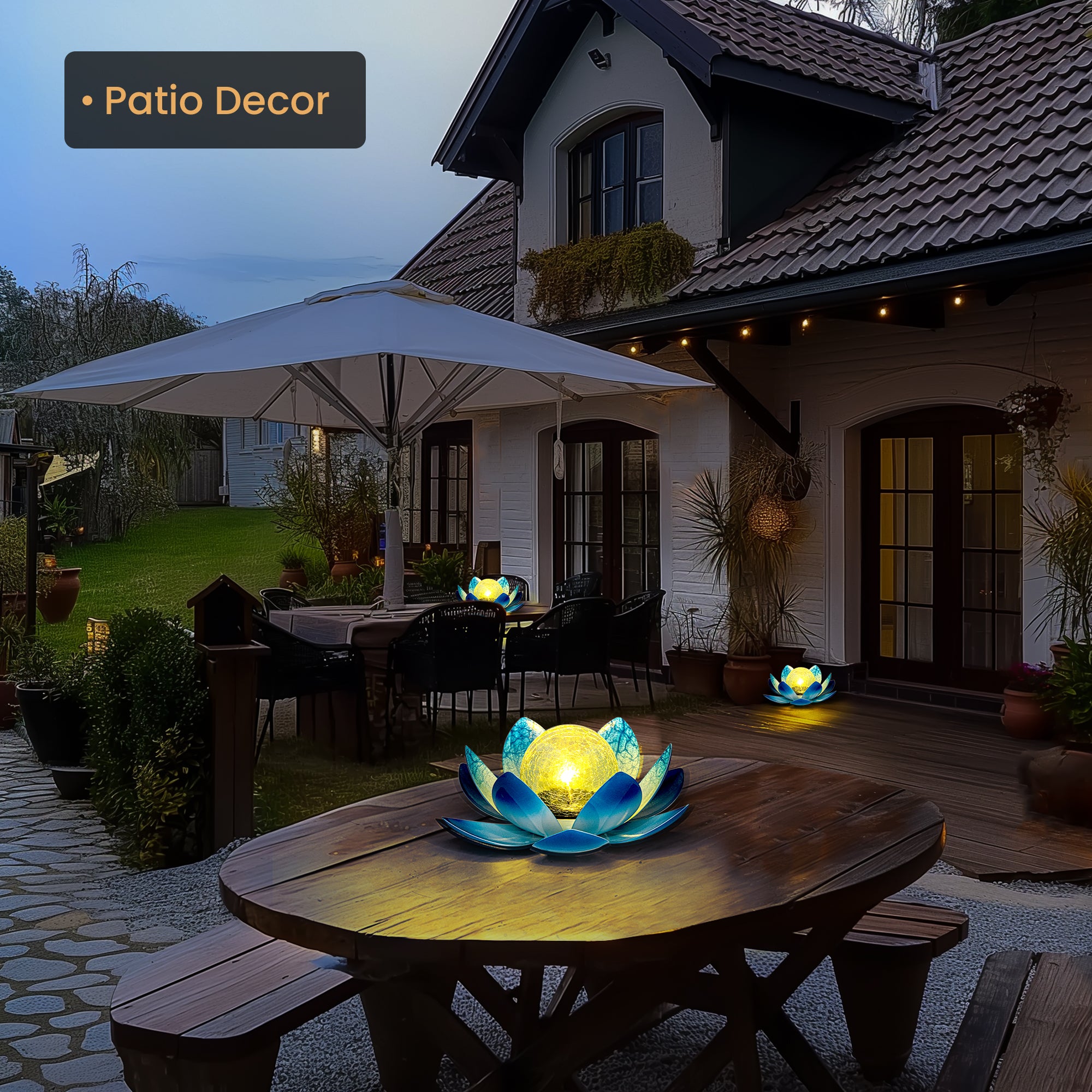 Gigalumi Solar Lotus Light Set (1 Pack)
