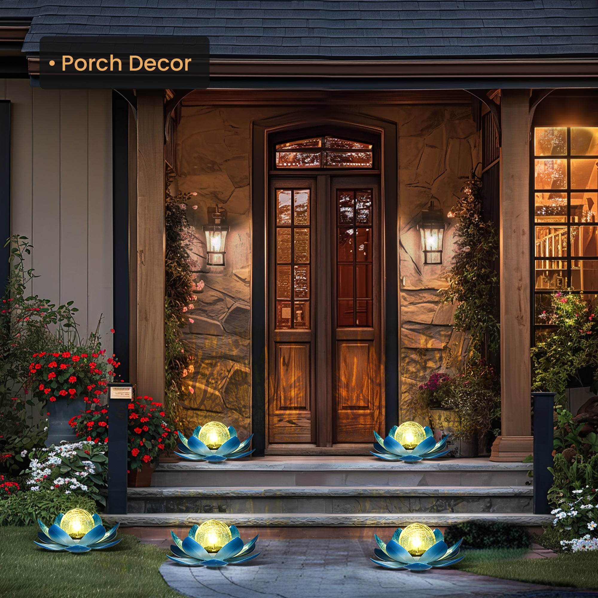Gigalumi Solar Lotus Light Set (1 Pack)