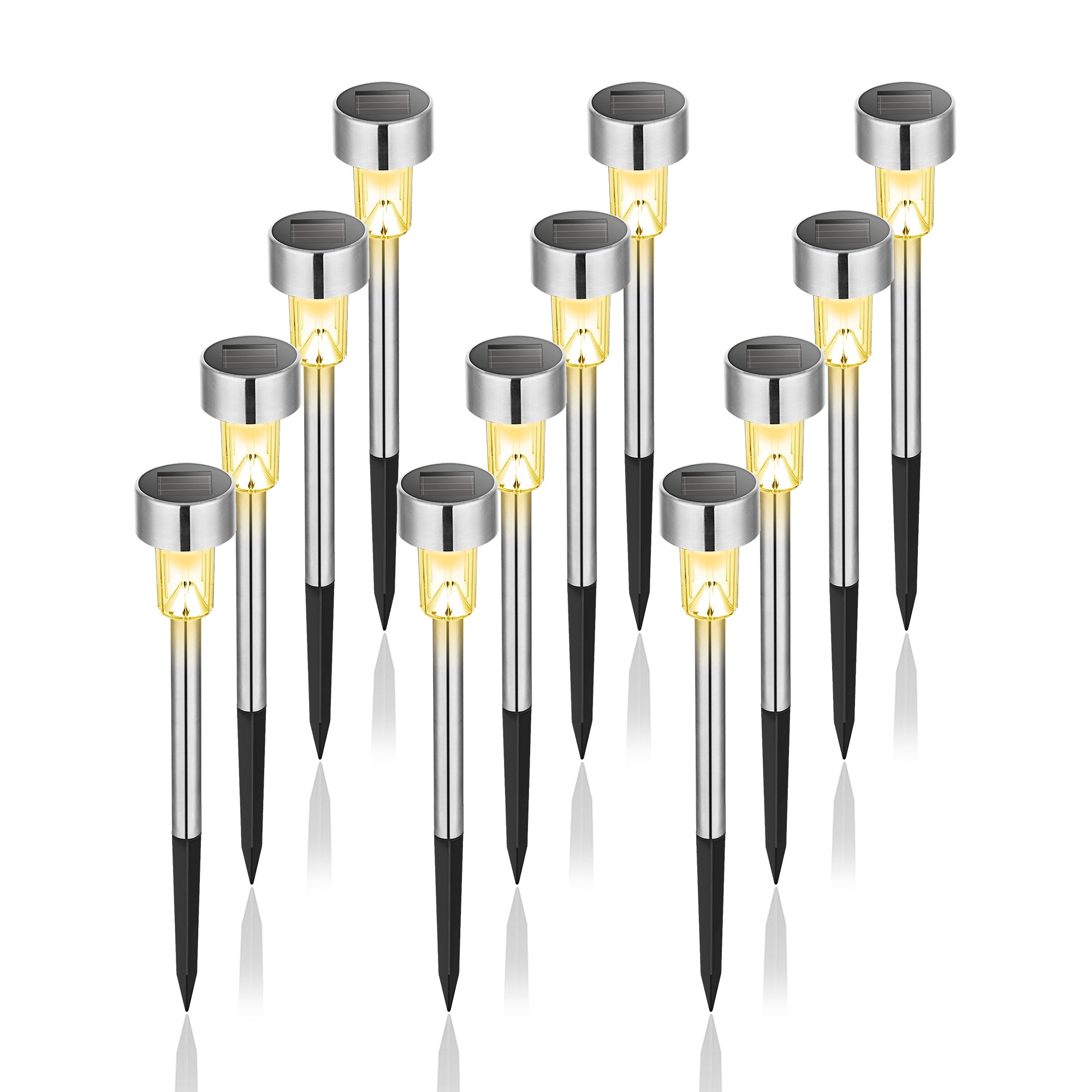 Gigalumi Pocket Solar Driveway Lights Set (12&16&20&24 Pack)